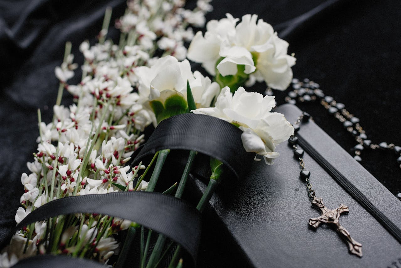 Begrafenis bloemen